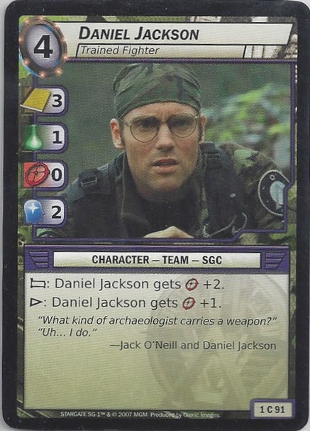 Daniel Jackson, Trained Fighter